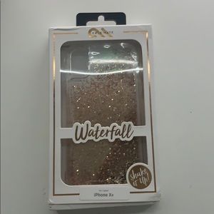 iphone xr waterfall phone case